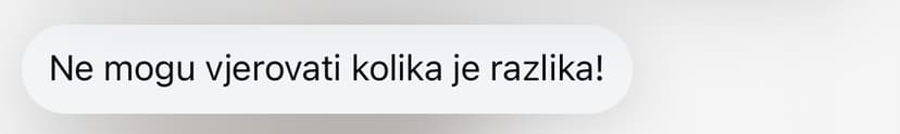 DM poruka klijentice